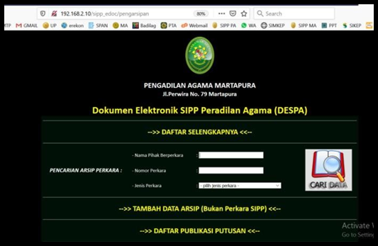 Aplikasi Dokumen Elektronik SIPP
